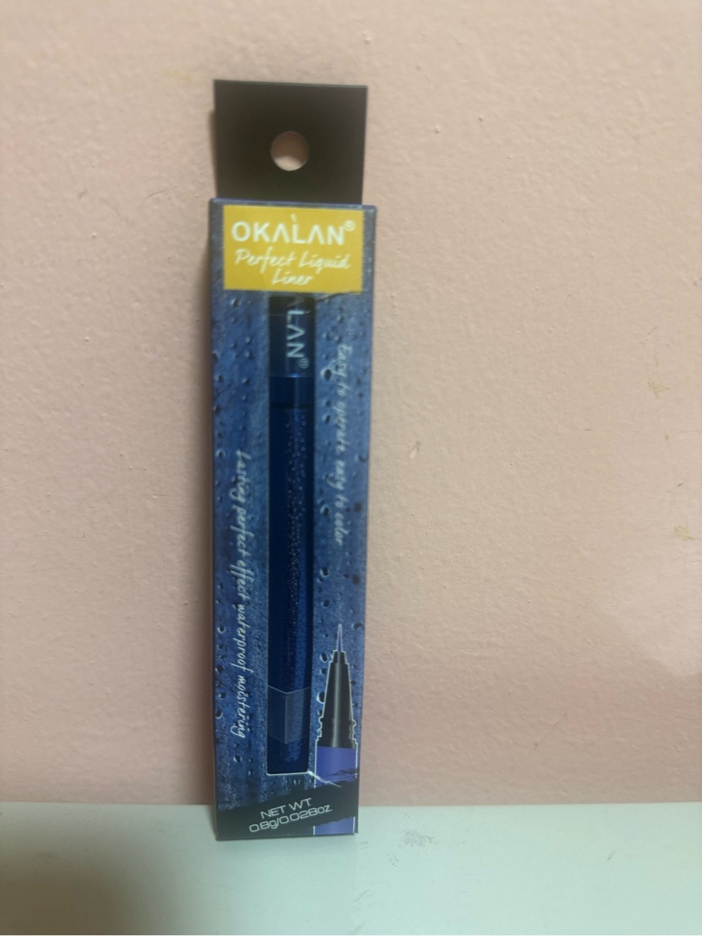 OKALAN Perfect Liquid Liner Eyeliner Blue Glitter Waterproof